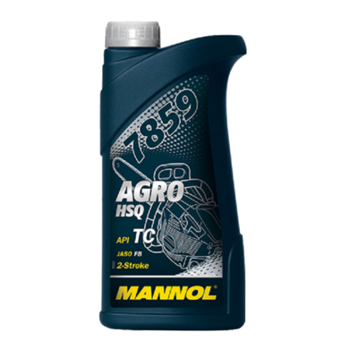 Масло для двухтактных двигателей Mannol AGRO FOR HUSQVARNA (1 литр)