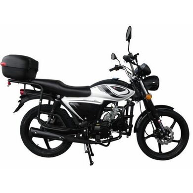 Мотоцикл FORTE ALFA NEW FT125-K9A Черный