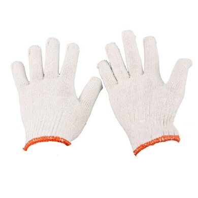 Набор перчаток Сталь 21117 (ХБ с резиновым вкраплением) 10 пар
